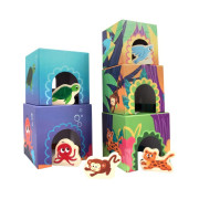 Zvířátkové domečky s aktivitami Kvído