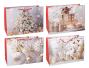 Dárková taška M 25x32x11 cm Vánoce