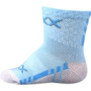 Ponožky kojenecké slabé Piusinek s bavlnou chlapecké (3 páry) 