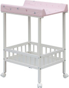 Přebalovací pult Scarlett Pája Slon růžový