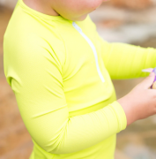 UV tričko s dlouhým rukávem do vody Lime