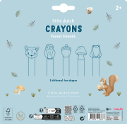 Voskovky 5 ks Forest Friends Little Dutch