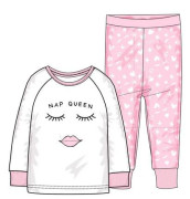 Pyžamo dívčí, Minoti Růžová - Obličej