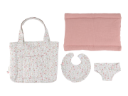 Přebalovací taška pro panenky Soft Flowers Little Dutch