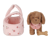 Pejsek plyšový Jackie v kabelce Little Dutch