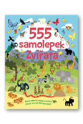 555 samolepek - Zvířata