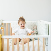 2-dílný bavlněný set do postýlky 0 m+ bonjourbébé