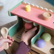 Playful Wood dřevěný zmrzlinový stánek 12 ks