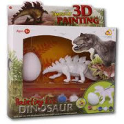Malování Dinosaura s vejcem