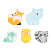 Skládací věž pastelová se zvířátky small foot