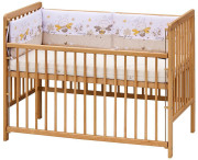 Mantinel do postýlky 4dílný - Scarlett Včelka