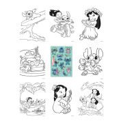 Omalovánkový set Lilo & Stitch