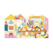 Samolepky Dům 7 předloh Stickers Janod