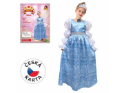 Šaty na karneval Popelka vel. 130-140 cm