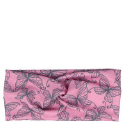 Bavlněná čelenka Motýl Růžová RDX 