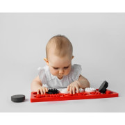 Puzzle senzorická kolečka XL, kontrastní