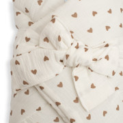 Mušelínová šněrovací zavinovačka New Baby