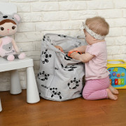 Skládací koš na hračky - Panda Akuku