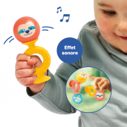 Chrastítka s přísavkou Smac Pop Ludi