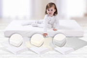 Bavlněné prostěradlo s gumou 60 x 120 cm Babymatex