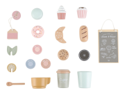 Kávovar dřevěný velký s příslušenstvím Coffee House Little Dutch