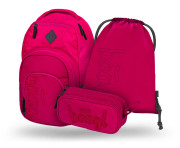 Set 3 Coolmate Ruby: batoh, penál, sáček Baagl