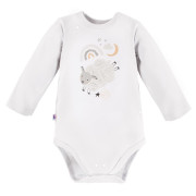 Body Mellow s dlouhým rukávem bílé Eevi