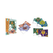 Sada Mini Origami Pohlednic se zvířátky Janod