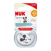 Silikonové šidítko Space Disney Mickey Mouse Vel. 0-6 měs. Nuk