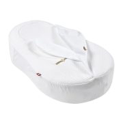 Přikrývka na Cocoonababy Quilted White Red Castle