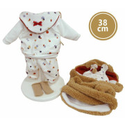 Realistická panenka Joel & Joelle miminko se zvuky a měkkým látkovým tělem Llorens