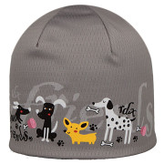 Chlapecká funkční čepice s fleecem Picowinter Friends šedá RDX