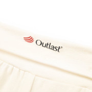 Polodupačky tenké Outlast®s UV faktorem 50+, bílá káva