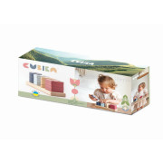 Třídíme tvary V - dřevěná skládačka 17 dílů Cubika