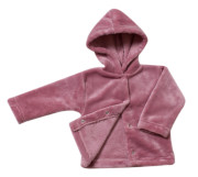 Kabátek s dlouhým rukávem a kapucí wellsoft MKCool Růžový