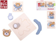 Big Tree puzzle dřevěné 15x15 cm 