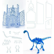 3D pero 3Doodler Start+ a 72 náplní + 10 šablon