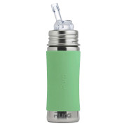 Nerezová láhev s brčkem s membránou 325 ml Pura