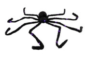 Pavouk velký plyš 125 x 9 cm se světlem karneval
