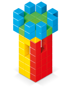 Geomag Magicube Full Color 64 dílků