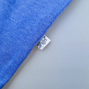 Tričko tenké KR Outlast® UV 50+ Modrý melír