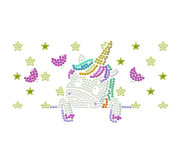 Velká sada diamantové tvoření Jednorožec Dotzies