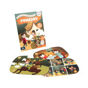 Kvído - Karty a puzzle pro mluvicí tablík: Pohádky Albi