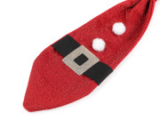 Vánoční/párty kravata červená