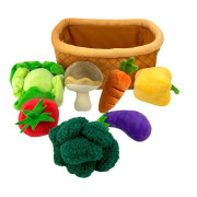 Zelenina v košíku - plyšová hračka Magic Baby
