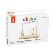 Skládací odkapávač na lahve a příslušenství