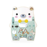 Pure Dřevěná motorická deska s aktivitami Medvěd Janod