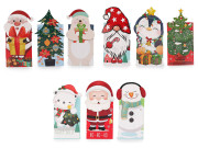 Vánoční / mikulášský dárkový sáček sada 3 ks mix 3