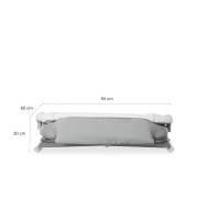 Přístavná postýlka Hauck Face to Me 2 melange grey