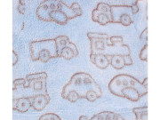 Dětská deka chlupatá autíčka  